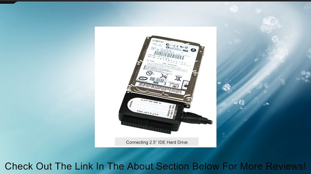 Bipra USB 2.0 to SATA/IDE Adapter Kit with Power Adapter for 2.5/3.5/5.25 Inch SATA or IDE Drive Review