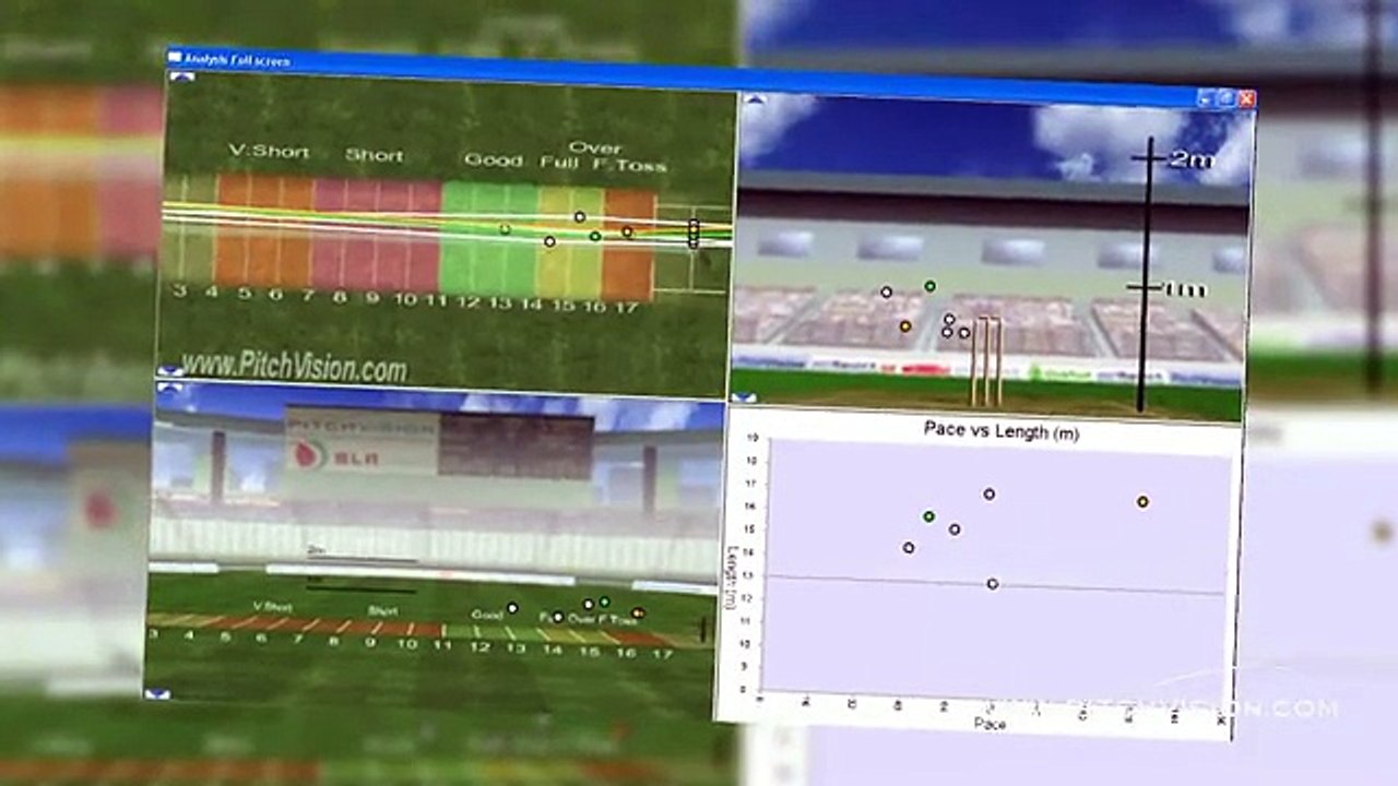 Pitchvision Cricket System - Bowling