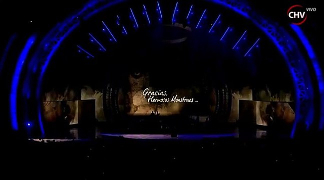 Homenajearon a Cerati en la más reciente edición del festival Viña del Mar