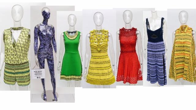 Top Designers Create Dresses Made of Crayons