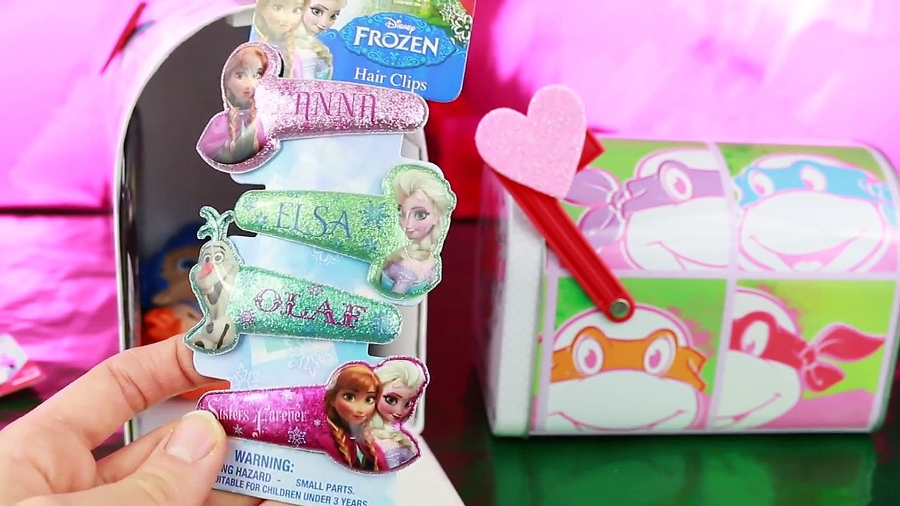 Disney Princess Mailbox SURPRISE TOYS Elsa Anna BFFs TMNT Fashems Blind Bags Mystery