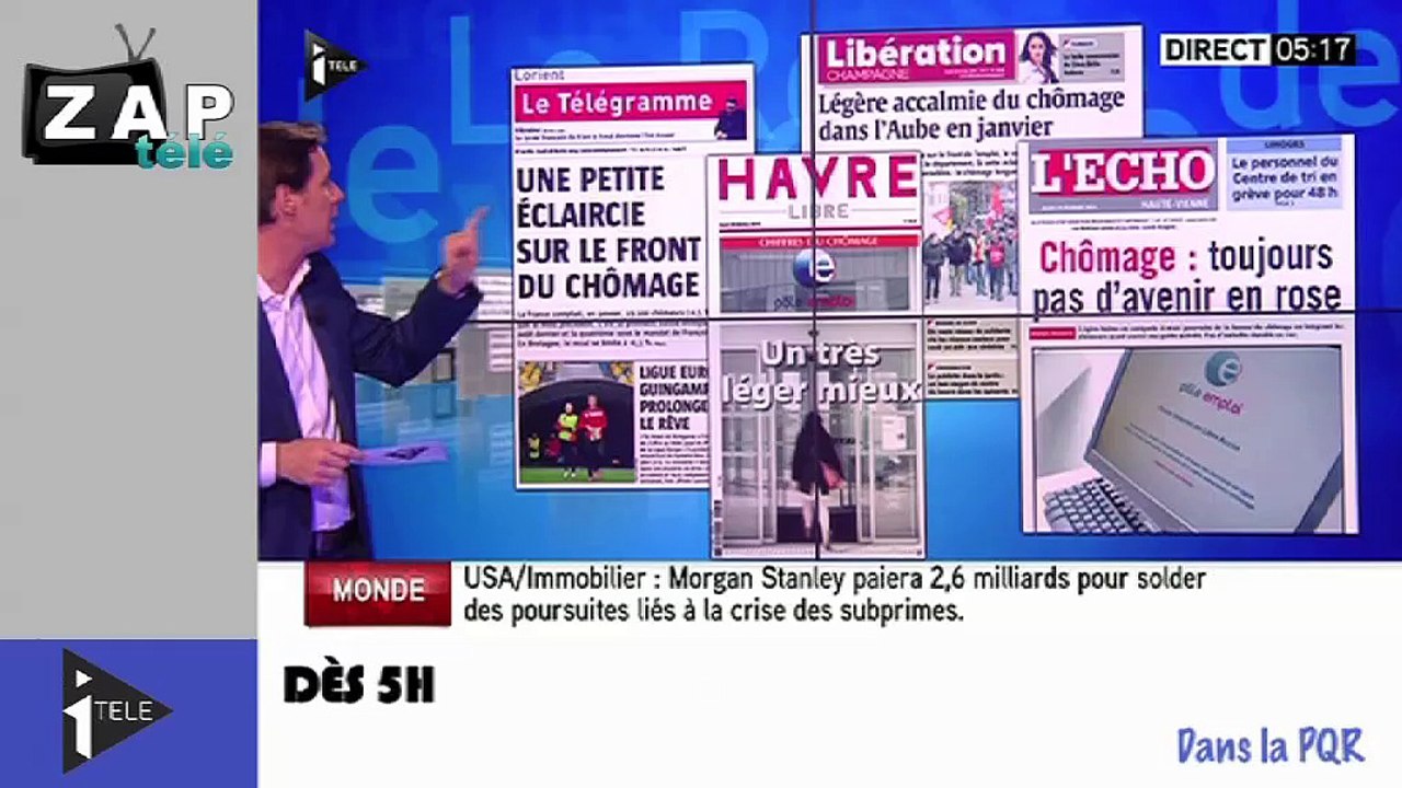 Zapping Actu du 27 Février 2015 - Parlementaires français en Syrie, les chiffres du chômage
