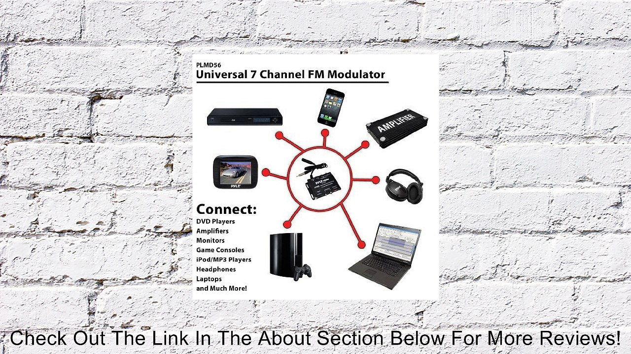 Pyle PLMD56 Audio Input FM Modulator for iPod, Satellite Radio or Portable Music Player Review