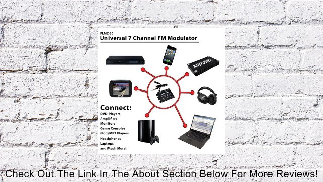 Pyle PLMD56 Audio Input FM Modulator for iPod, Satellite Radio or Portable Music Player Review