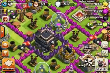 Clash of clans   Bon village hdv 3