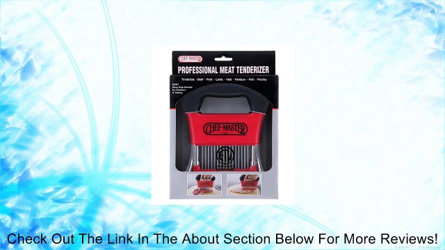 Chef Master 90009 Meat Tenderizer Review