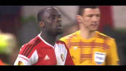 Feyenoord 1-2 AS Roma - All Goals - 26-02-2015