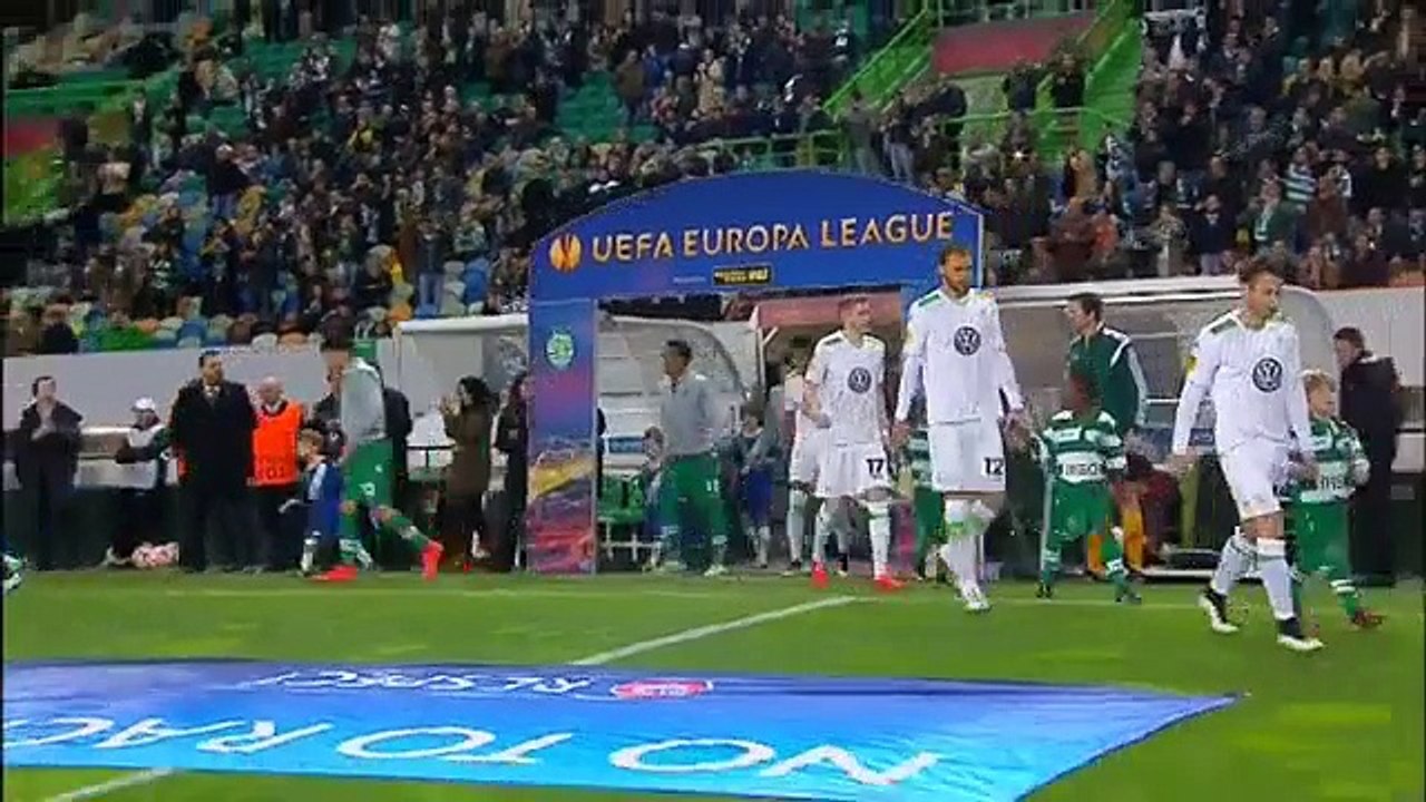 Sporting 0 - 0 Wolfsburg - Europa League - Play Offs - Highlights - 26/02/2015