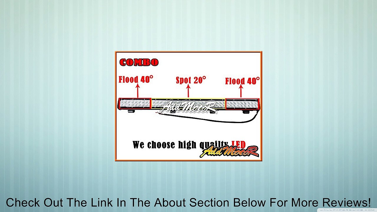 Addmotor� 36'' Led Alloy Off Road Cree Led Light Bar SUV 4WD Led Driving Lamp Flood/Spot Combo Beam-3W Led-19500 Lumen (234W 36'') Review