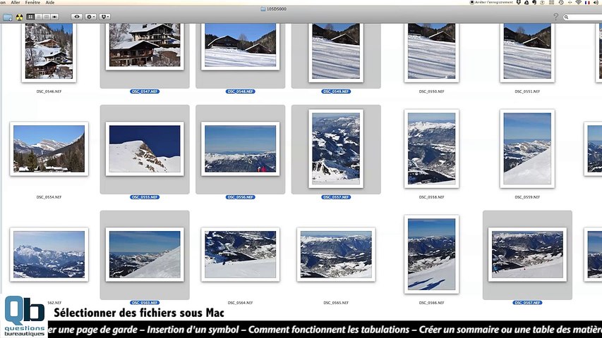 Comment Selectionner Plusieurs Fichiers Sous Mac Video Dailymotion