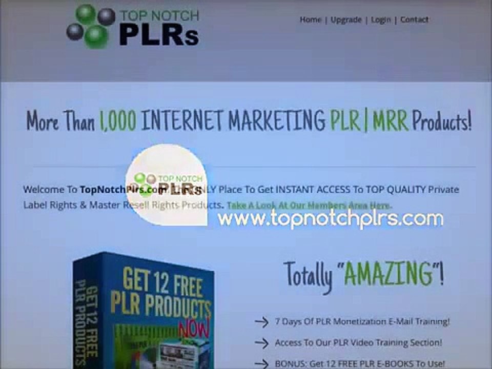 Get the best of Private Label Rights products - Top Notch PLRs