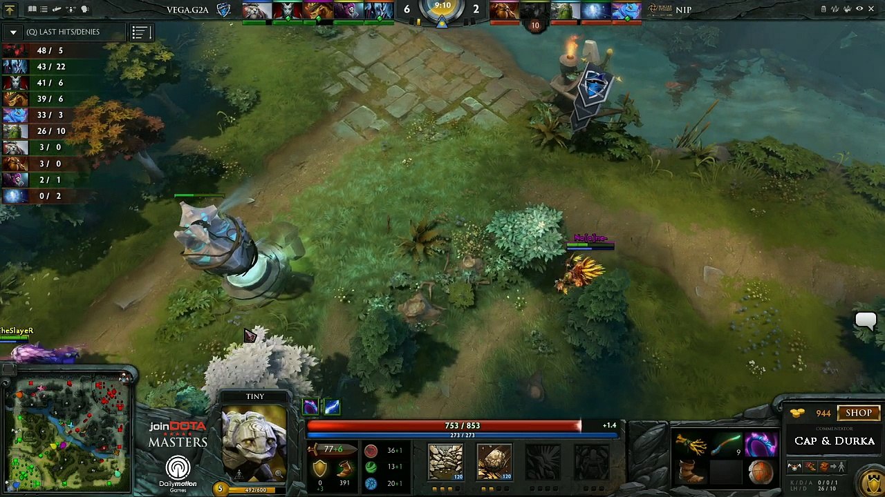 NiP vs Vega Game 2 - joinDOTA Masters @DotaCapitalist @DurkaDota