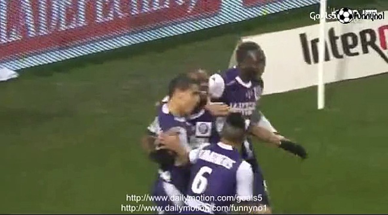 Akpa Akpro J Goal Toulouse 1 - 1 St Etienne Ligue 1 28-2-2015