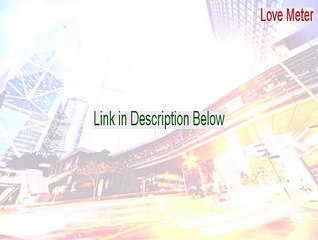 Love Meter Download (love meter test games 2015)