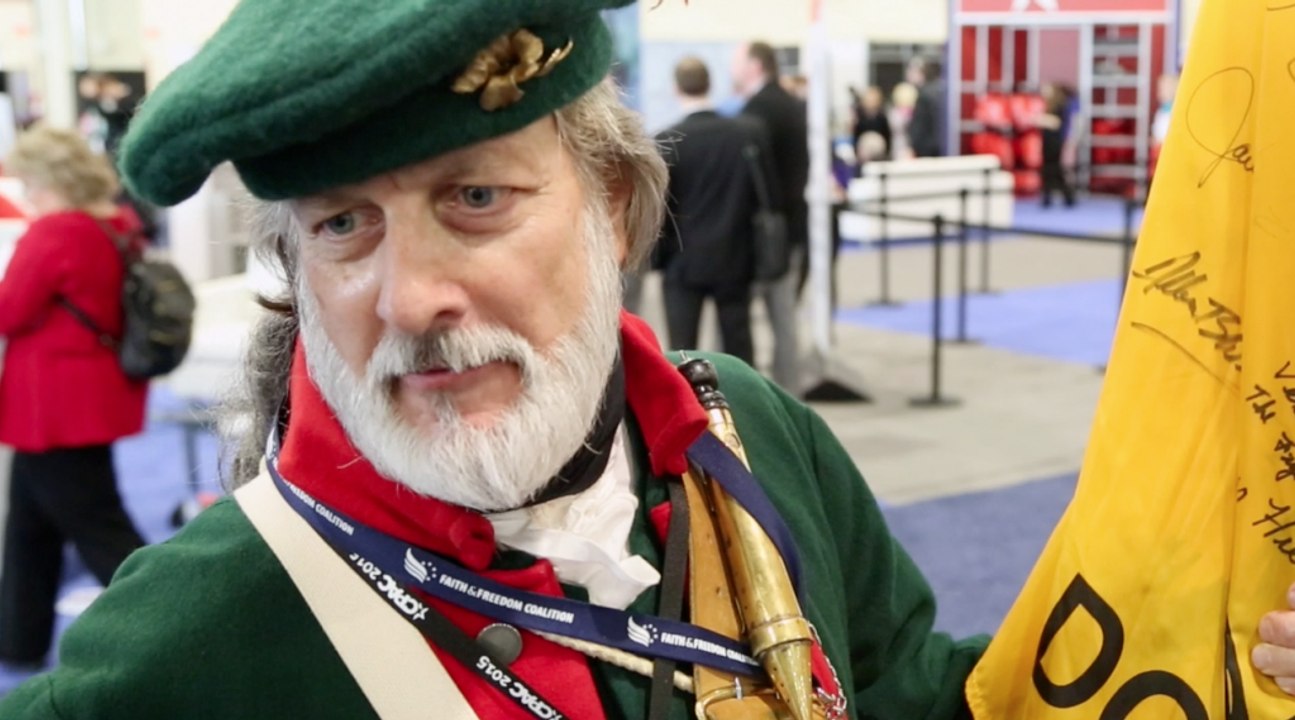 Meet the tea partier leading the Jeb Bush walk out at CPAC