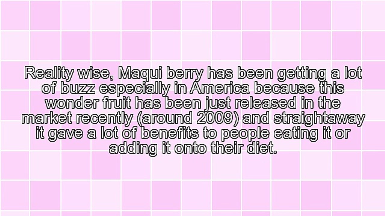 Complete Details About Maqui Berry