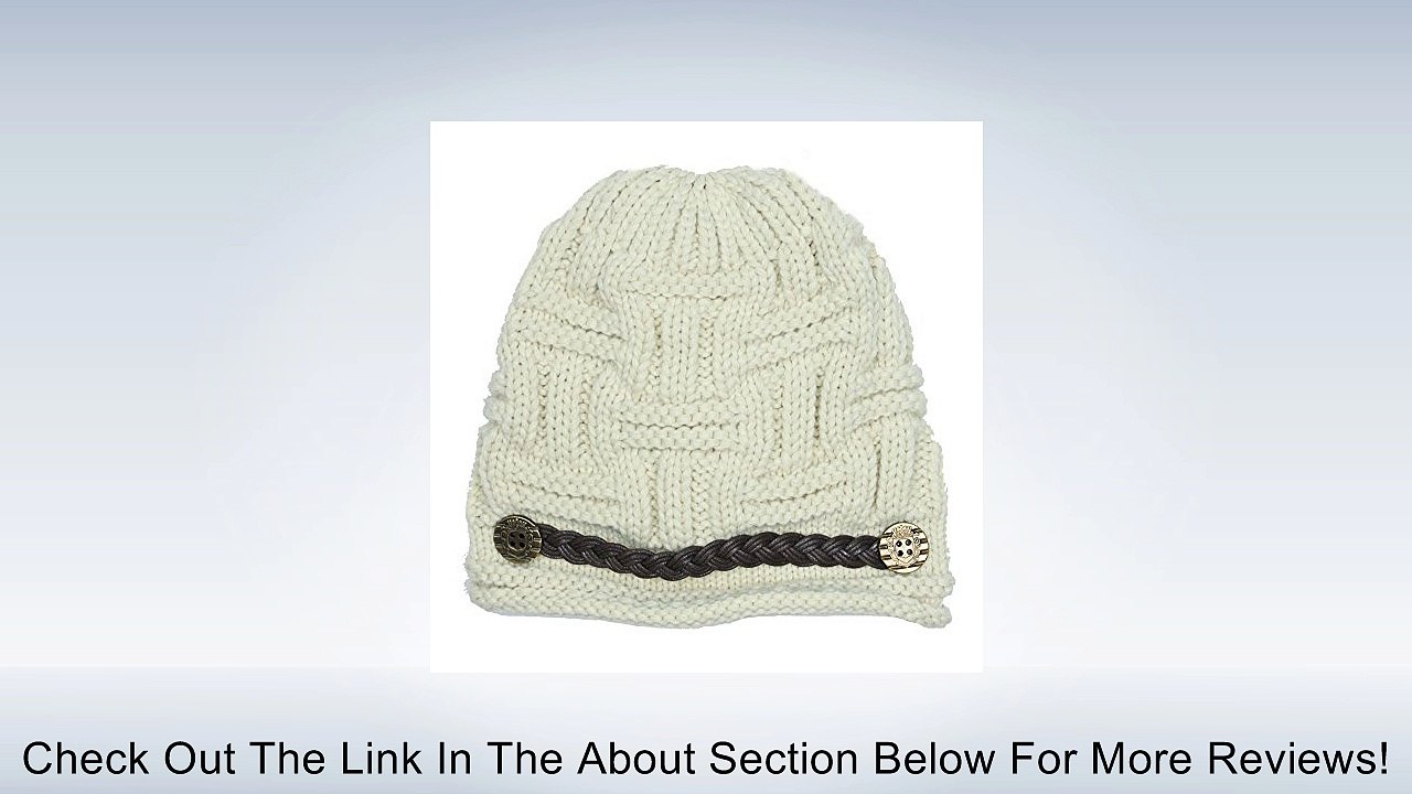 Leegoal Women Knit Snow Hat Winter Snowboarding Beanie Crochet Cap Review