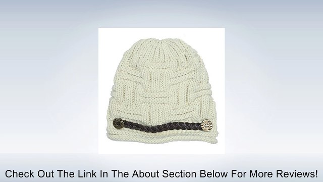 Leegoal Women Knit Snow Hat Winter Snowboarding Beanie Crochet Cap Review