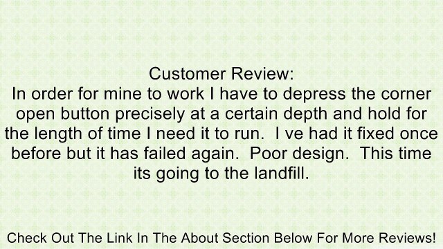 Electrolux EI24MO45IB Built-In Microwave, 2.0-Cubic Feet, Stainless Steel Review