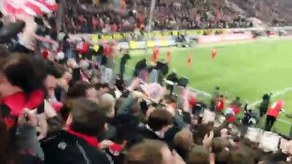 1. FC Köln - Bayern München - Liga Torjubel Novakovic 27 02 2015