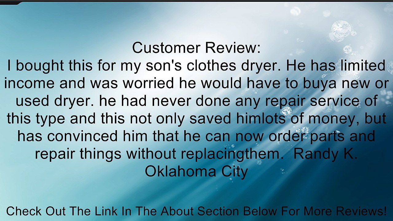 279838 DRYER HEATING ELEMENT FOR WHIRLPOOL KENMORE MAYTAG Review