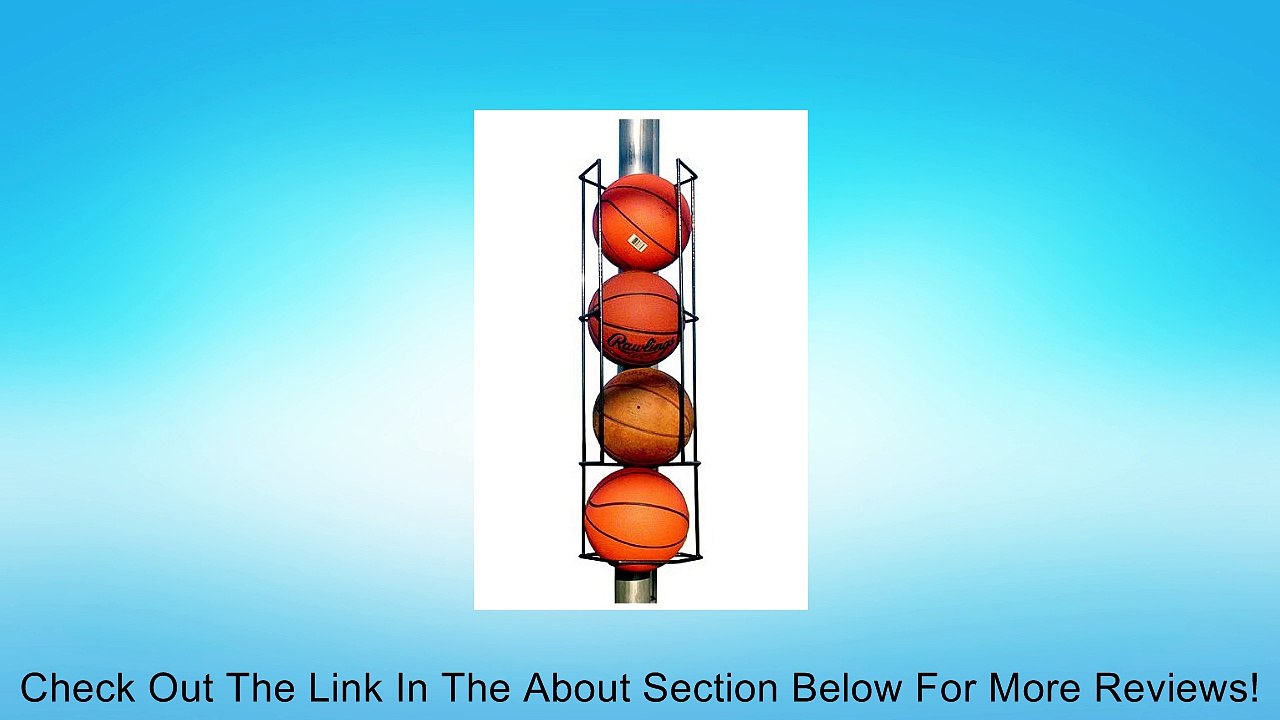 Basketball Butler Deluxe 4 Ball Storage Rack Review