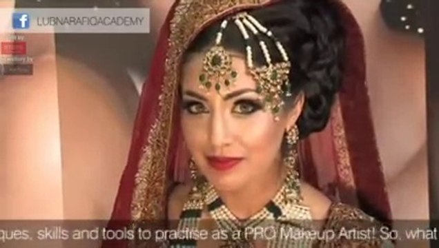 Asian Bridal Makeup Tutorial Lubna Rafiq Of Pakistani Indian Bengali