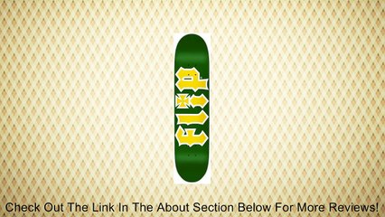 Flip Green Yellow HKD 8.0 Skateboard Deck Review