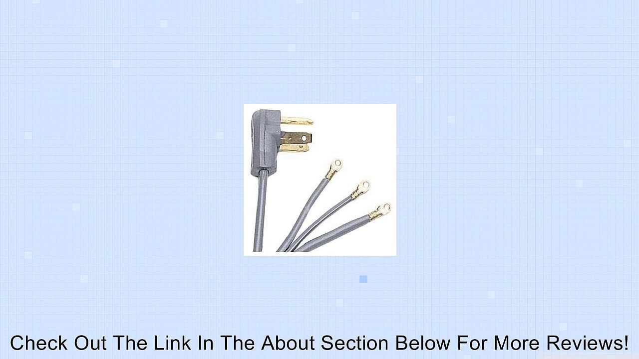 Petra 90-1020 3-Wire Dryer Cord, 4-Feet Review