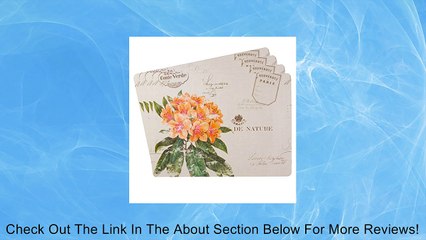 Sheffield Home Protective Decorative Cork Backed Placemats (Set of 4) Review