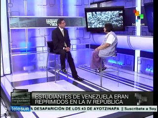 Venezuela: gob. neoliberales criminalizaron la protesta estudiantil
