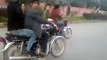 A very very dangrous bike stant - pakistani top wheeler boys - hdentertainment