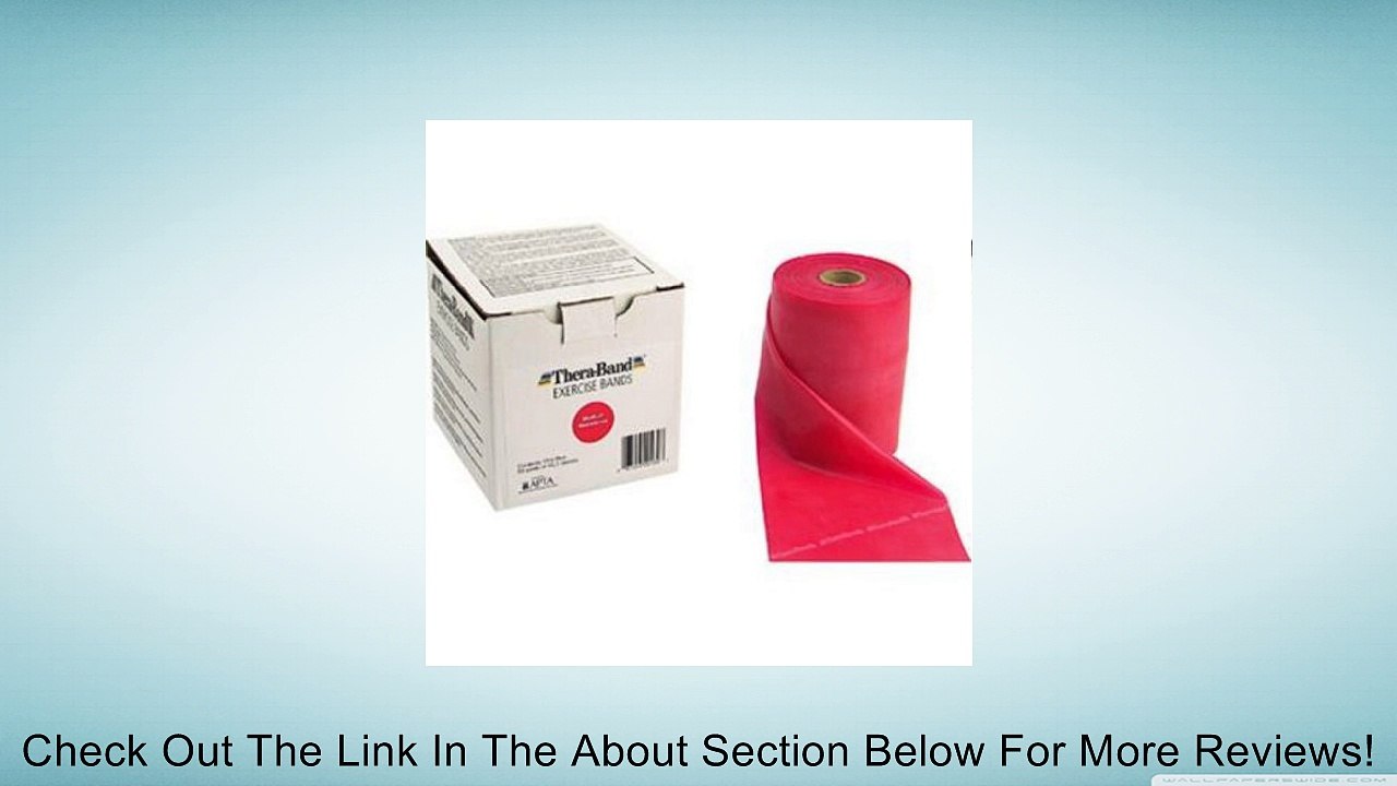 Thera-Band- 50 Yard- Red Review