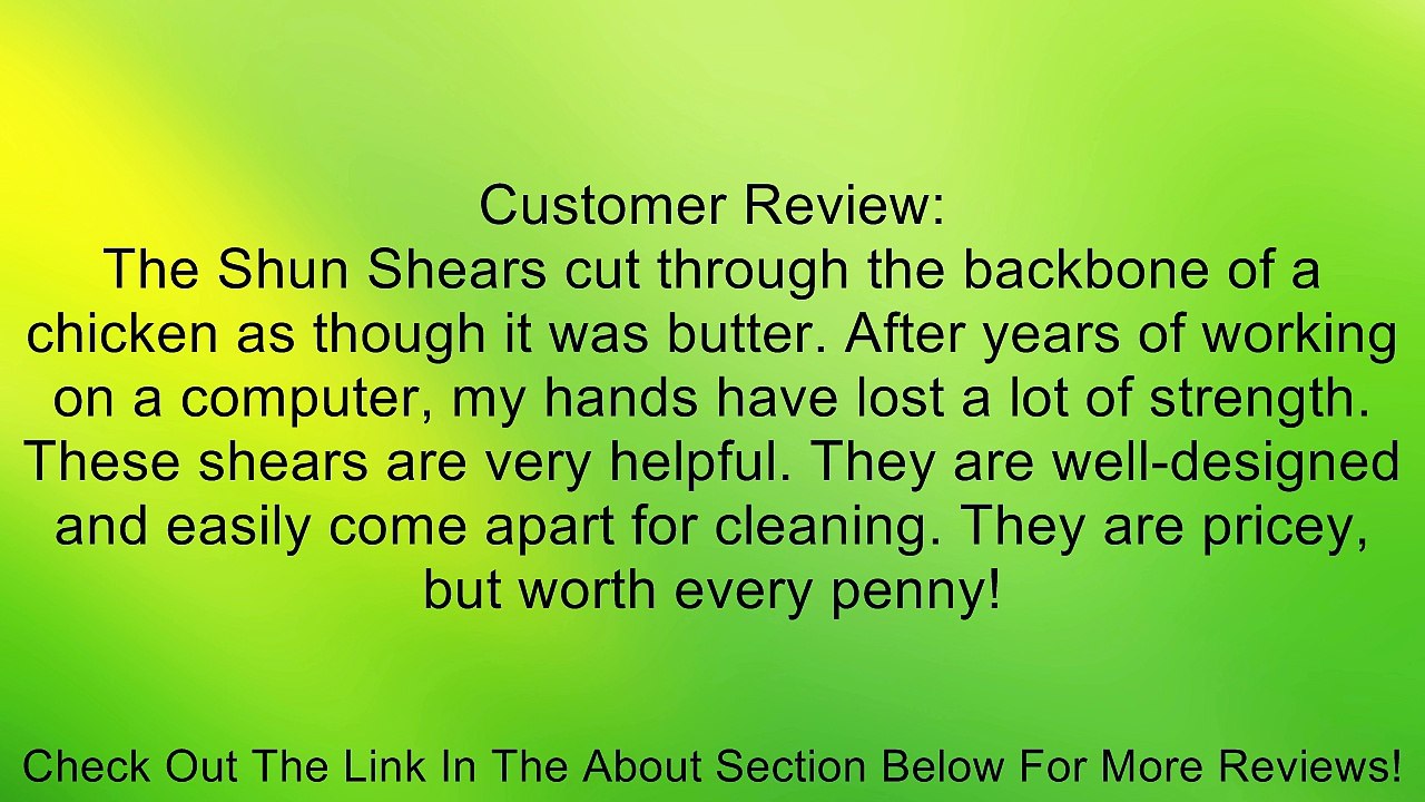 Shun Kitchen Shears Review