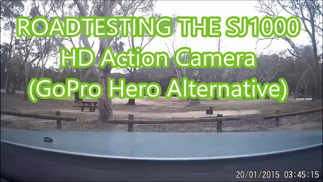 Road Testing Car Cam SJ1000 ACTION CAM (Cheap Go Pro Alternative)