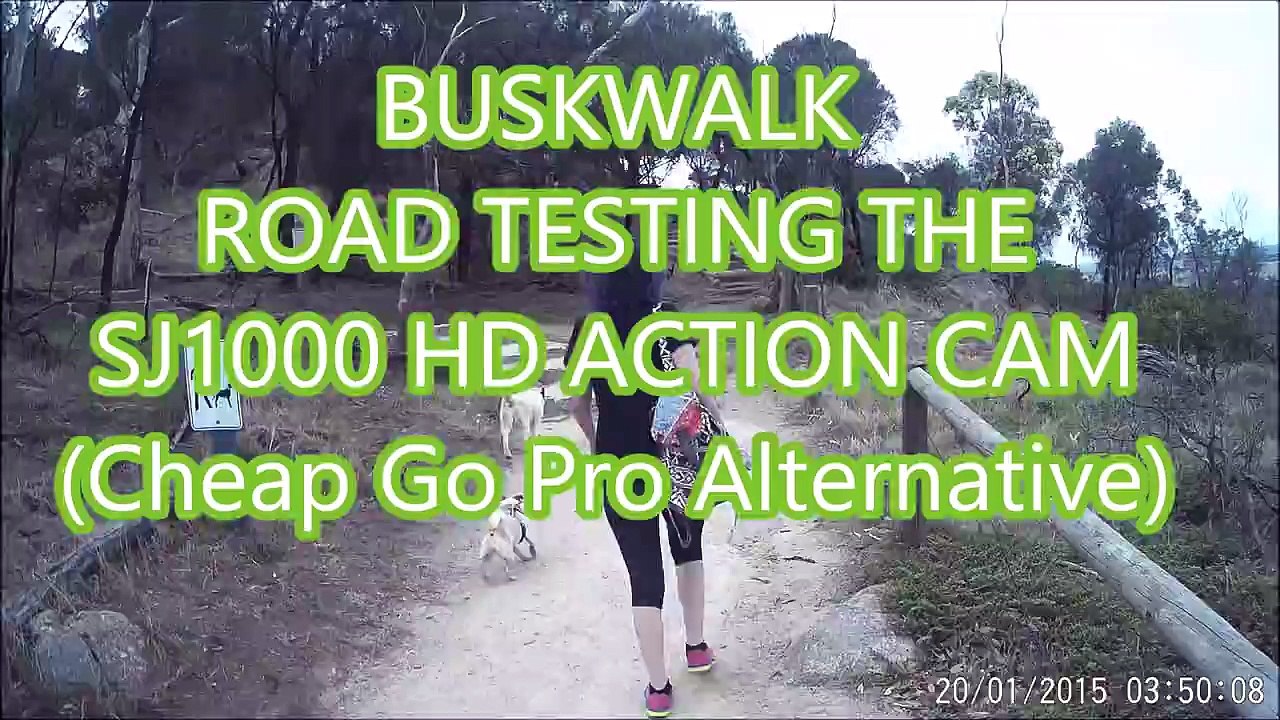 Testing the SJ1000 ACTION CAM on a BushWalk (Cheap Go Pro Alternative)