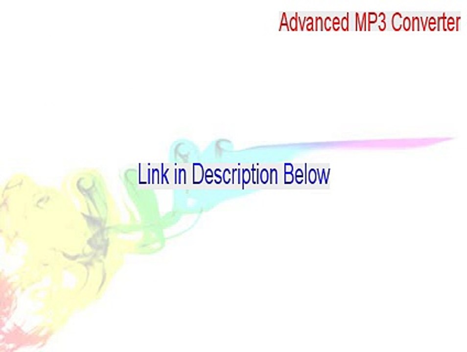 Advanced MP3 Converter Serial - Instant Download 2015
