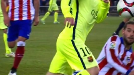 Lionel Messi vs Atletico Madrid (Away) (28-01-2015)  by tubesport