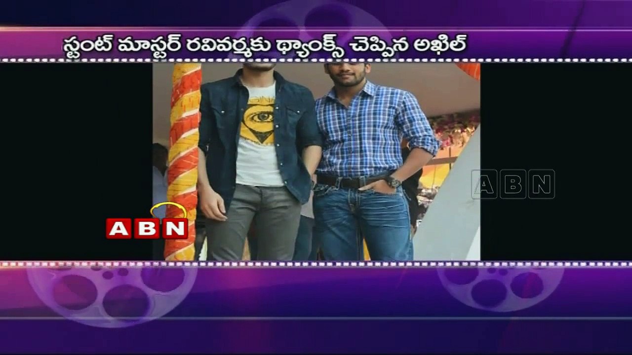 Akhil akkineni promoting his film through twitter (27-02-2015)