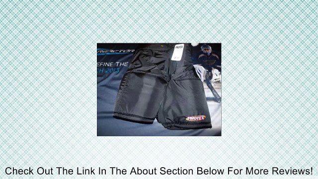 PROTEX ICE HOCKEY PANTS MENS 5000 Senior Size Small 30-32 Waist BLACK Euro 48 Review