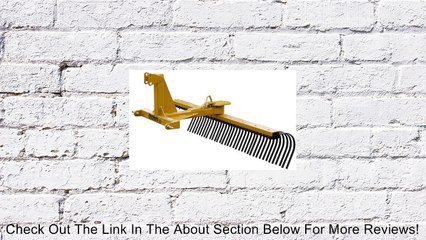 Behlen Country 80110600YEL Medium Duty Landscape Rake, 5-Feet Review