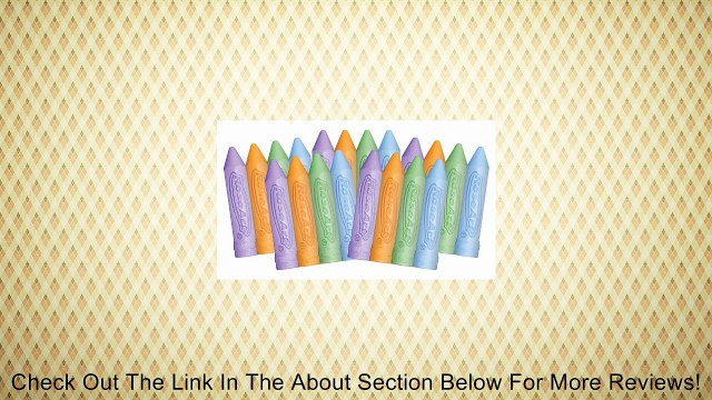 RoseArt 20-Piece Chalk Sticks in Bucket, Assorted Colors, Packaging May Vary Review