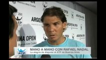 Rafael Nadal's interview for ESPN in Buenos Aires