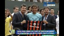 Rafael Nadal Tennis Clinic at San Lorenzo in Buenos Aires