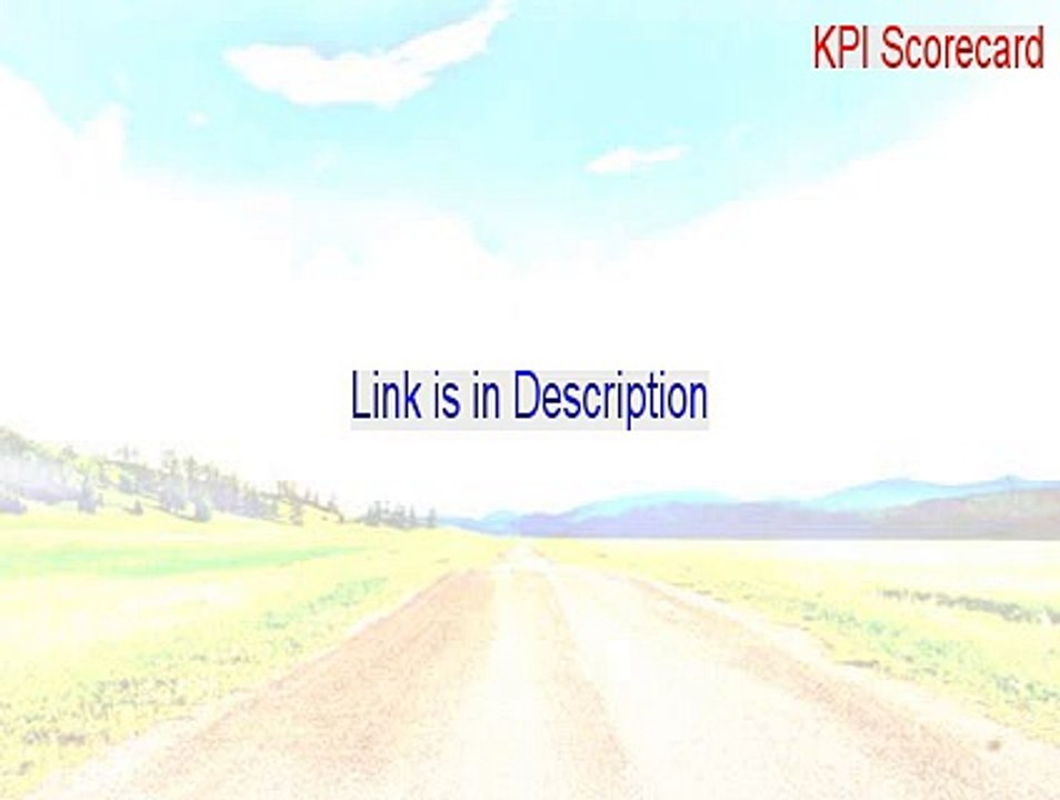 KPI Scorecard Full (Free Download)
