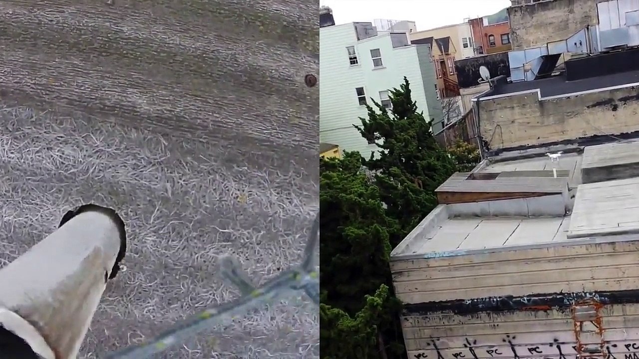 Helicopter rescue with drone