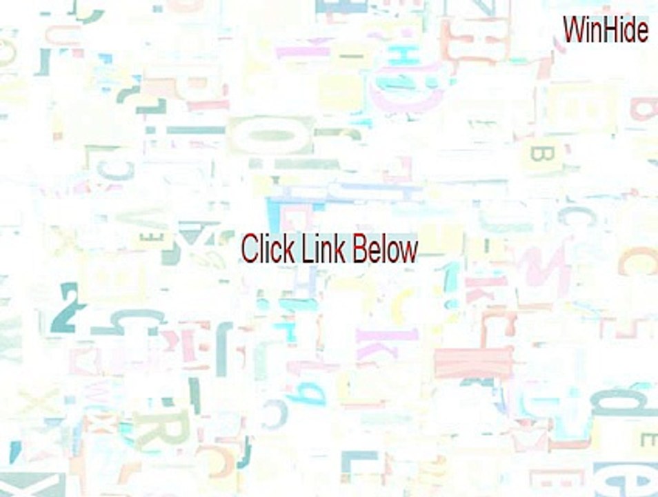 WinHide Key Gen (Free Download 2015)