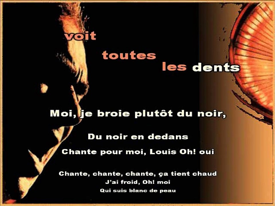 KARAOKE CLAUDE NOUGARO - Amstrong