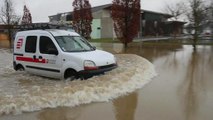 D'impressionnantes inondations dans les Landes et les Pyrénées-Atlantiques