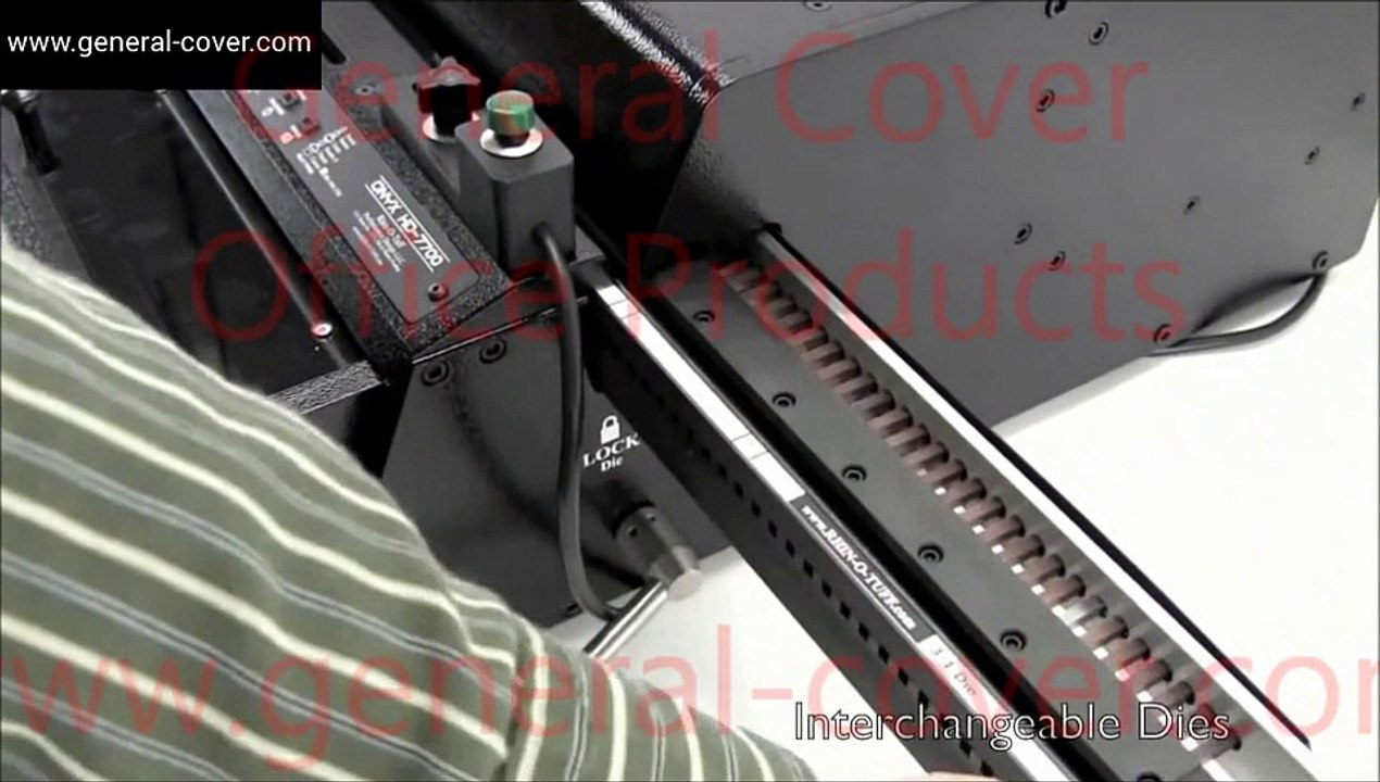 Perforelieuse professionnelle électrique, semi automatique TL 2900 et Onyx 3 en 1 PPS